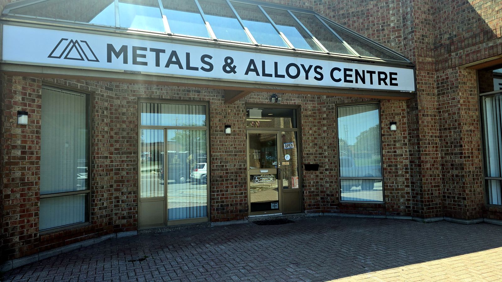 Metals & Alloys Centre storefront at 15 Connie Crescent, Concord — look for the sign